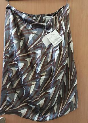 Юбка marella шелк max mara.