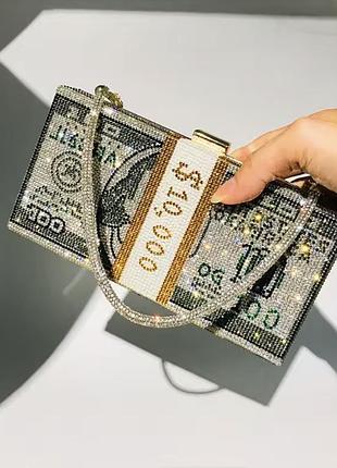 Сумка-клатч долар