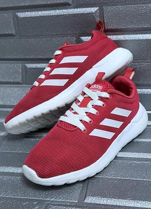 Кросівки дитячі adidas original 33 розмір (21,5 см устілька) червоні легкі літні спортивні синтетика для дівчаток яскраві