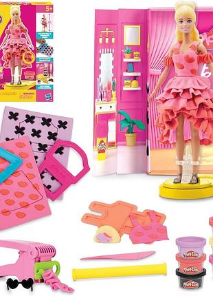 Набор для творчества play-doh barbie показ мод (g1356)