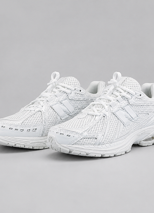 Кросівки унісекс new balance 1906r білі, текстиль, розміри 36–40