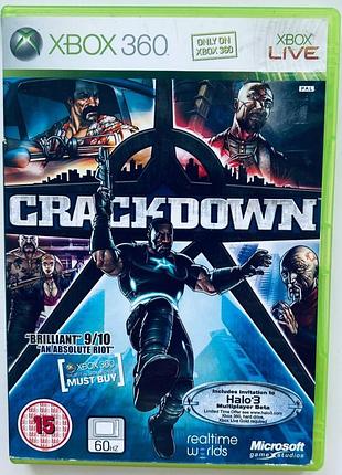 Crackdown, б/у, английская версия - диск для xbox 360