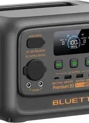 Портативна зарядна станція bluetti premium 30 v2 (600w / 320wh) lifepo4