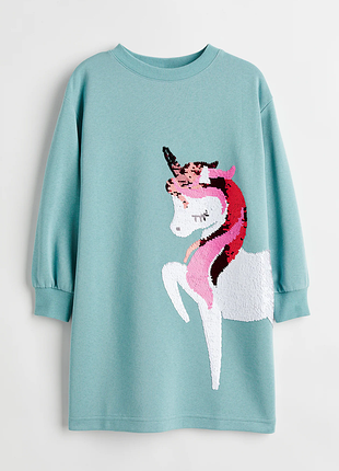 Сукня плаття з єдинорогом h&m