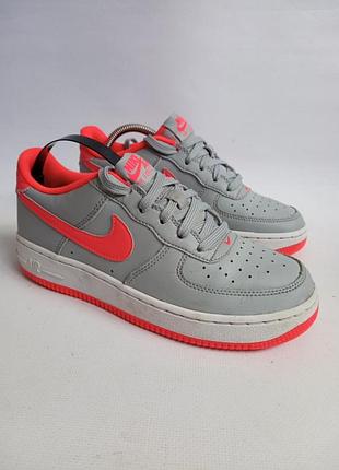 Кожаные кроссовки nike air force