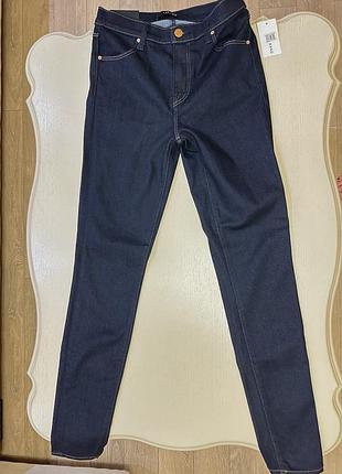 Джинси скінні j brand maria high rise skinny розмір us27 темно-синій джинс