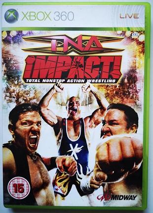 Tna impact! total nonstop action wrestling, б/у, английская версия - диск для xbox 360