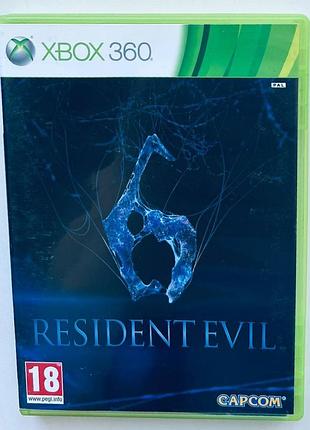 Resident evil 6, б/у, русские субтитры - диск для xbox 360