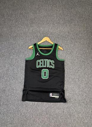 Jordan celtics boston 0 tatum чоловіча баскетбольна майка оригінал розмір с/м