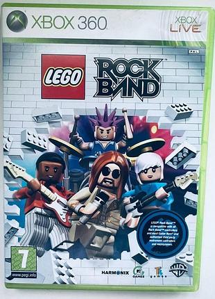 Lego rock band, б/у, английская версия - диск для xbox 360