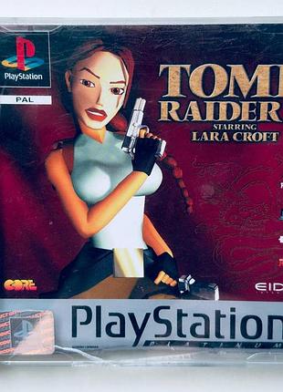 Tomb raider ii platinum, б/в, англійська версія - диск для playstation 1