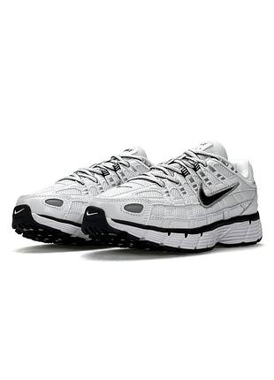 Nike p-6000 white black