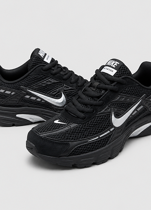 Кроссовки унисекс nike initiator черные, текстиль, размеры 37–39
