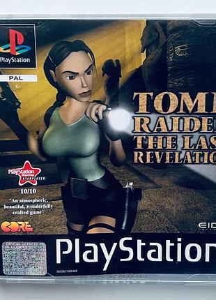 Tomb raider: the last revelation, б/в, англійська версія - диск для playstation 1