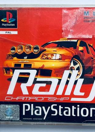 Rally championship, б/в, англійська версія - диск для playstation 1