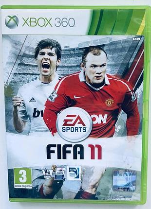 Fifa 11, б/у, английская версия - диск для xbox 360