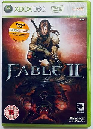 Fable ii, б/у, английская версия - диск для xbox 360