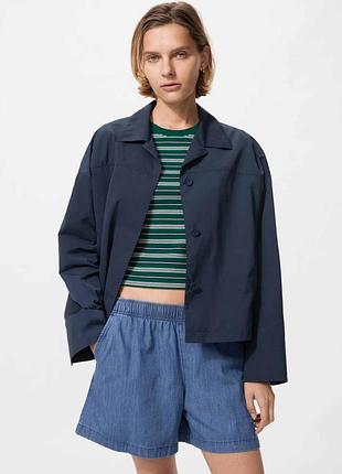 Куртка-сорочка uniqlo
