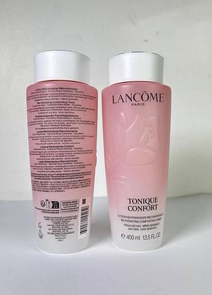 Увлажняющий тоник для лица lancome tonique confort re-hydrating comforting toner, 400 мл