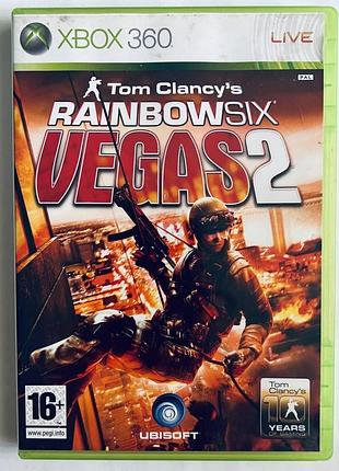 Tom clancy's rainbow six vegas 2, б/у, английская версия - диск для xbox 360