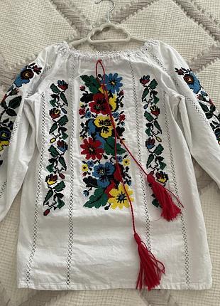Дитяча вишиванка мережка 2