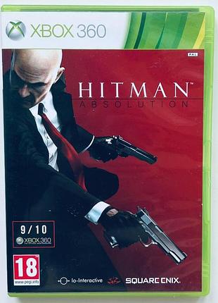 Hitman absolution, б/у, английская версия - диск для xbox 360