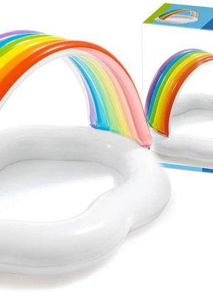 Бассейн intex "веселка" в коробке 57141 р.142*119*84см