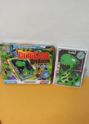 Настольная игра grafix dinosaur operation, операция динозавр