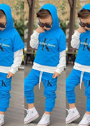 Яскравий спортивний комтюм для дітей та підлітків calvin klein