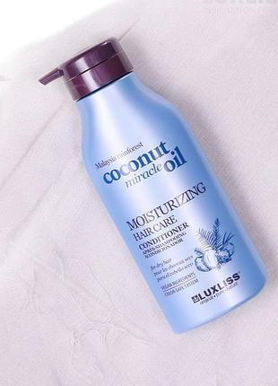 Увлажняющий кондиционер luxliss moisturizing hair care conditioner 500 мл