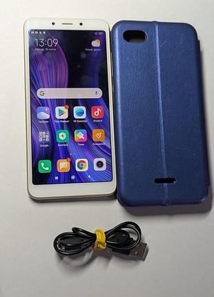 Смартфон xiaomi redmi 6a 2/32gb (gold)