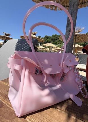 Стильна сумка jelly birkin  29/18 см — тренд, який доповнить будь-який образ! ✨