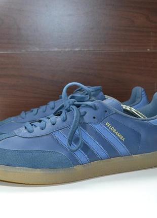 Adidas velosamba 47р fy4486 велотуфли кроссовки кеды кожаные оригинал велообувь