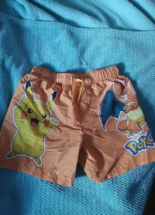 Шорты покемон пикачу pokémon h&m