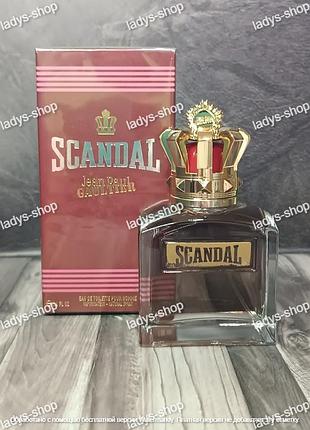Чоловіча туалетная вода jean paul gaultier scandal pour homme (жан поль готьє скандал пур хом) 100 мл