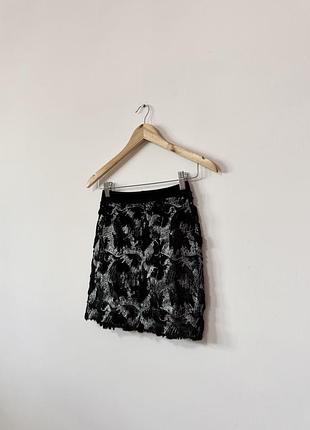 Красива спідничка з паєтками від zara🌿