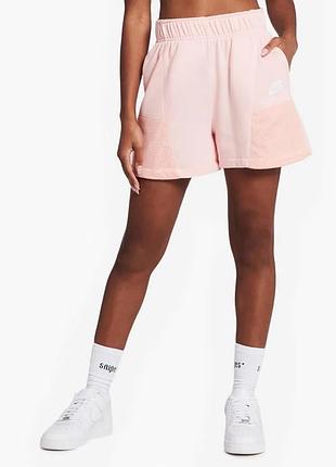Шортики персикові nike