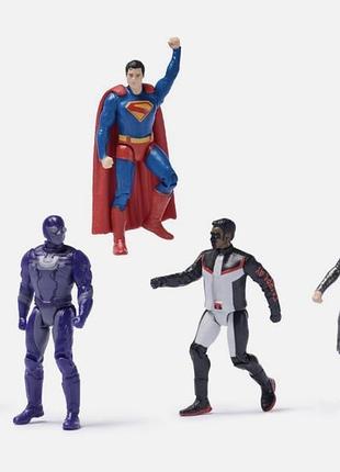 Набір фігурок dc superman heroes vs villains 5-pack spin master, 5 героїв