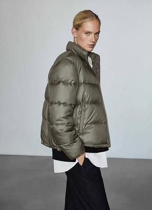 Пухова куртка massimo dutti