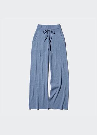 В'язані ребристі штани uniqlo washable knit ribbed trousers