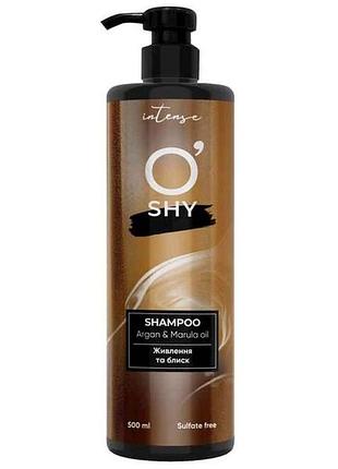 Шампунь 500 мл argan marula oil тм oshy