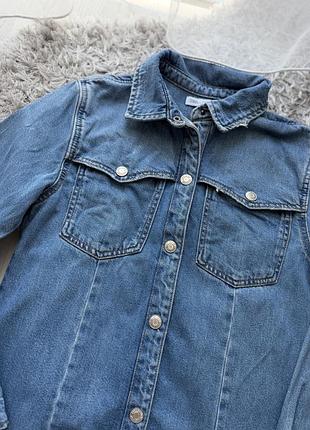 Сарафан джинсовий zara 3
