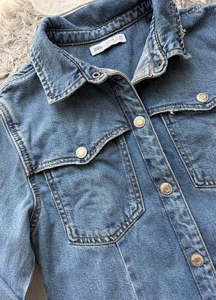 Сарафан джинсовий zara 5