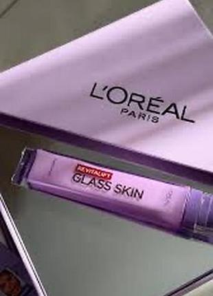 Glass skin l’oreal сироватка + маска