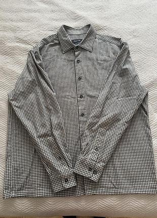 Чоловіча сорочка в клітинку massimo dutti розмір l