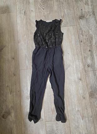 Дитячий комбінезон h&m з паєтками 6-7 років