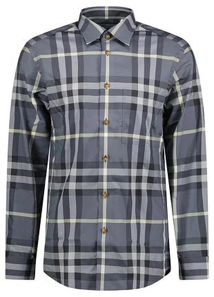 Сорочка burberry claverdon plaid long sleeve cotton shirt 8084289