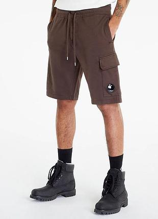 Шорти c.p. company cargo shorts light fleece 14cmsb021a