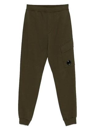 Штани c.p. company diagonal raised fleece cargo 17cmsp017a-005086w-683 m