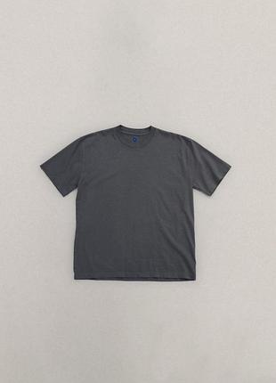 Футболка gap x yzy short sleeve t-shirt dark gray yzy-gap-darkgray